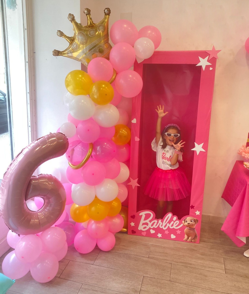 Fiesta de cumpleaños de Barbie en tu casa 🎈🥳 Con nuestro curso